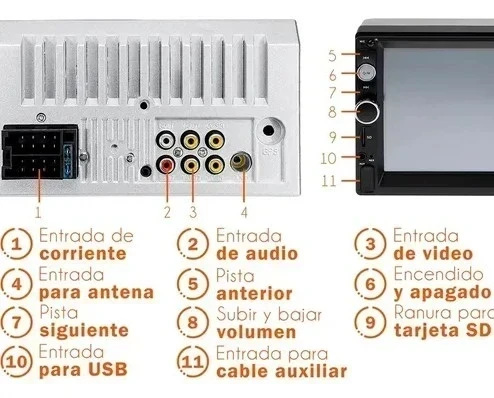 AITOESTEREO PANTALLA ALIEN TECH 7" P/AUTO* 3