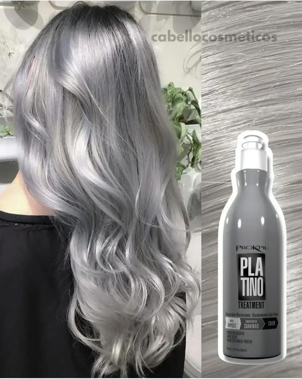 prokpil tratamiento color x300 ml platino