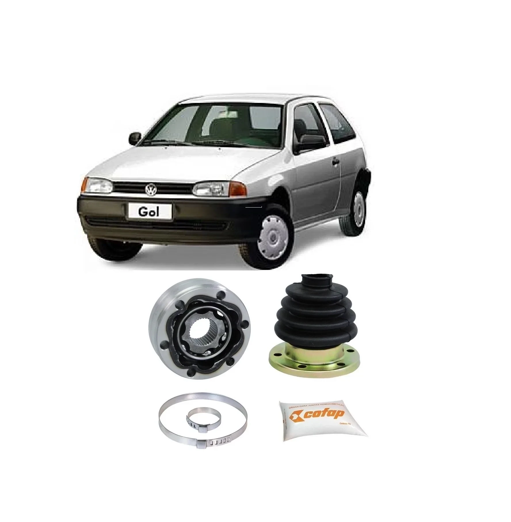 Homocinetico Lado Caja VW / FORD 1981-1992 JDC01304