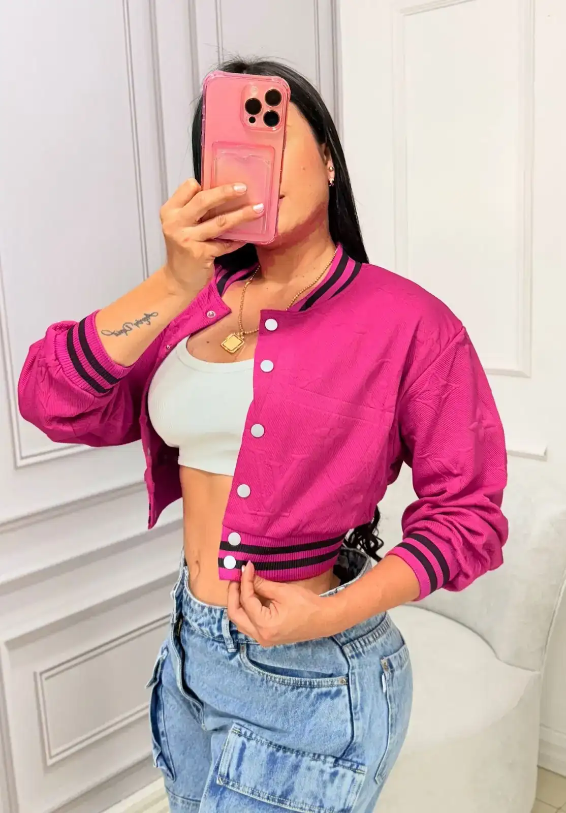 😍❤️Hermosa chaqueta Beisbolera ⚾❤️😍 4