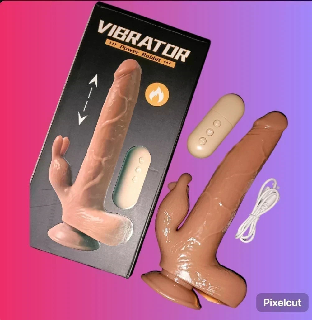 Pene Vibrador Recargable Conejo