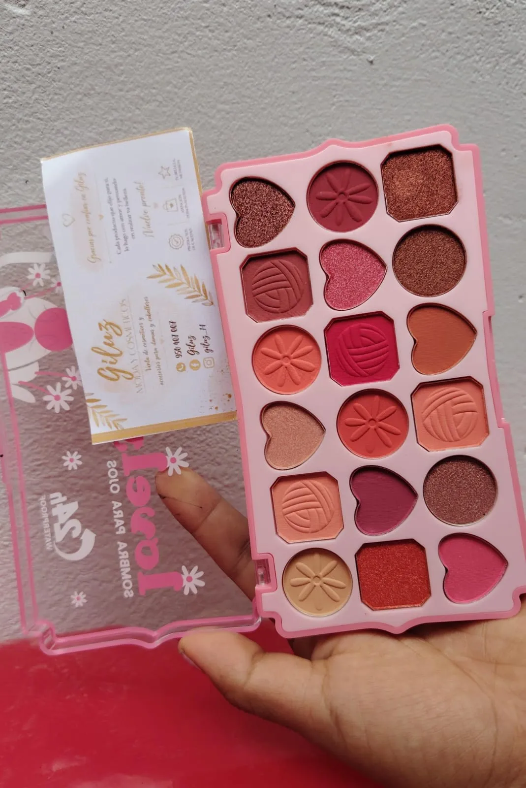Paleta de sombras 