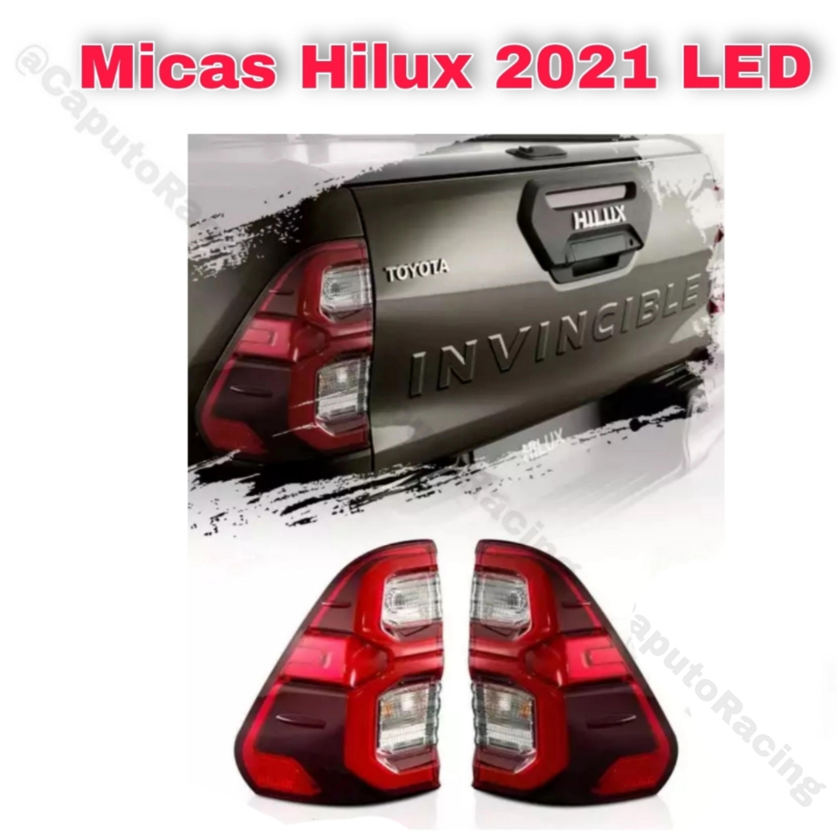 LUCES TRASERAS TOYOTA HILUX 2021