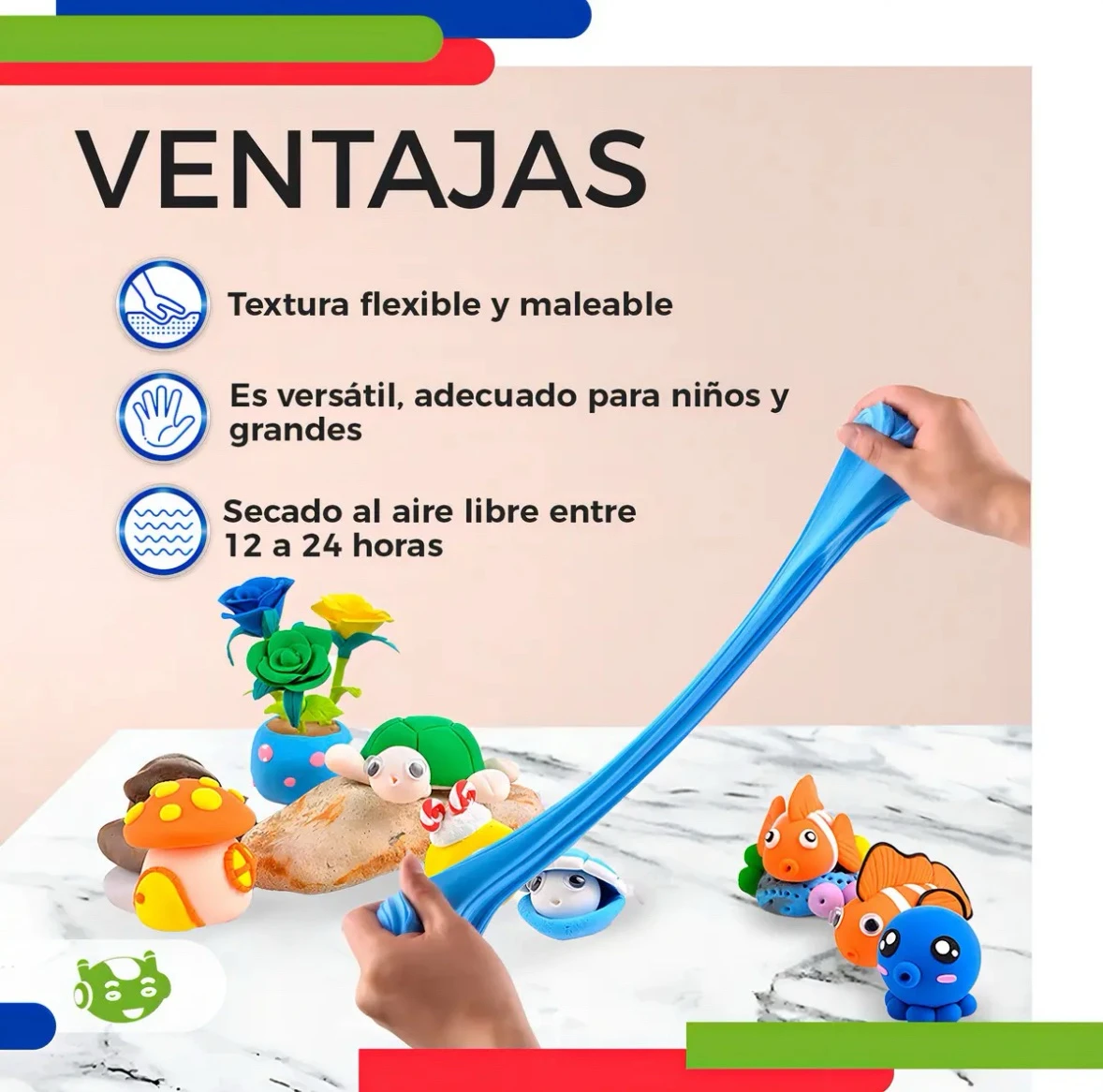 Fomi moldeable paquete de 12 piezas  2