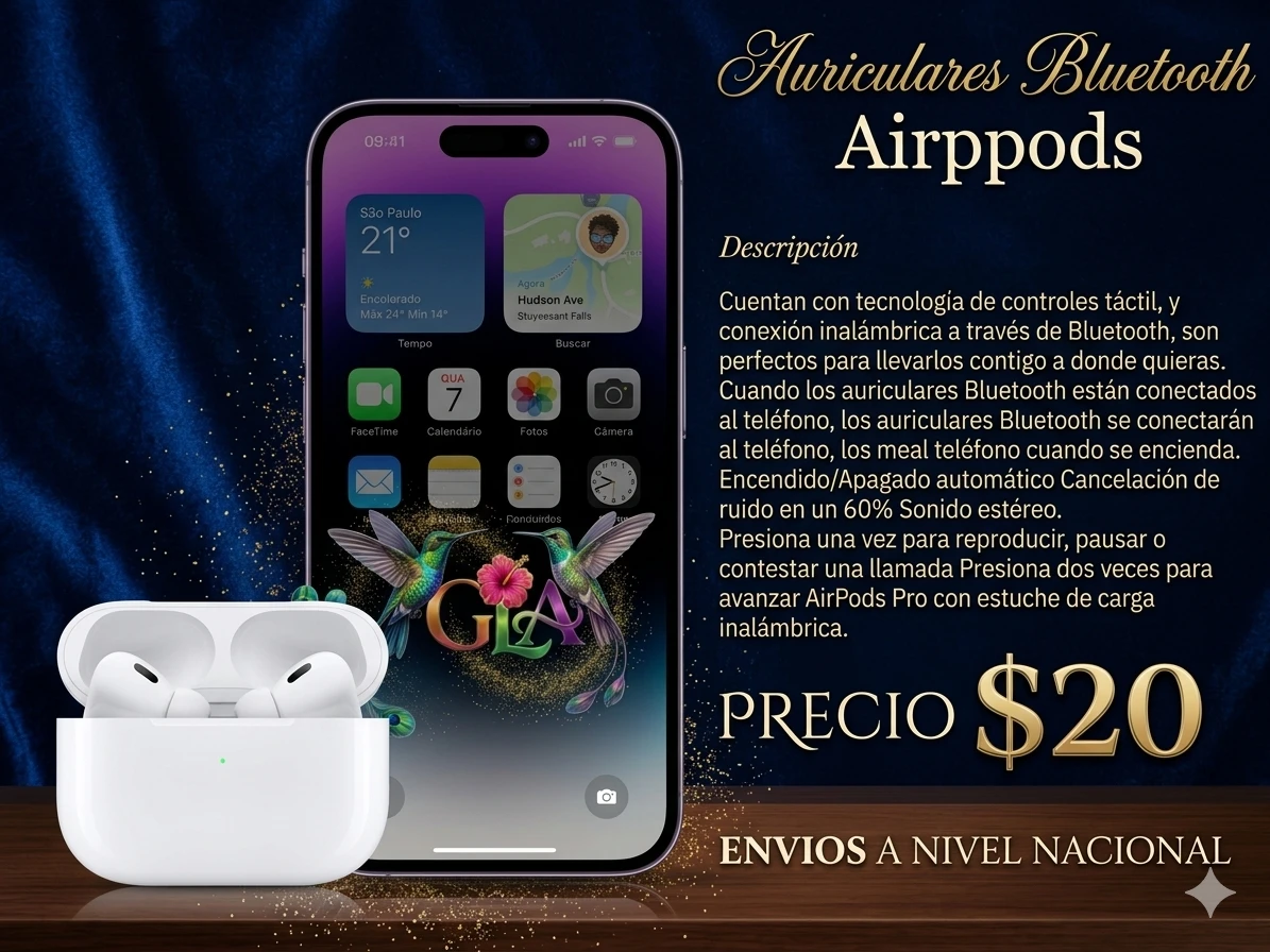 Audífonos Bluetooth Airprods
