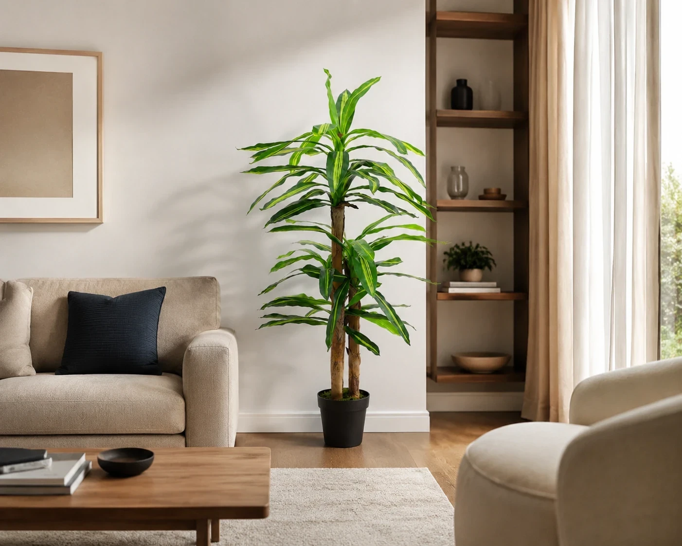 Planta Palo de Brasil 180cm Artificial vista natural  5