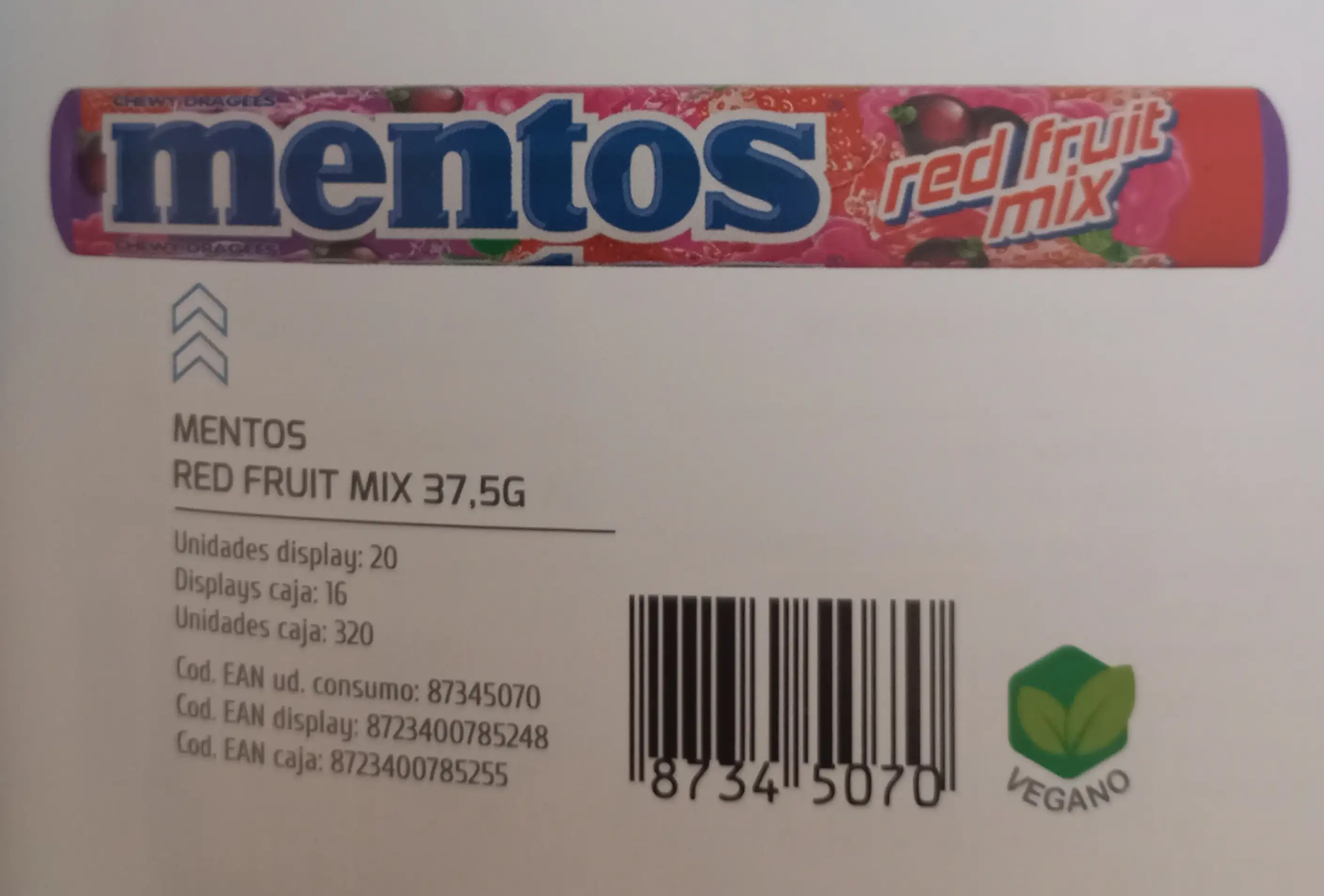 MENTOS RED FRUIT