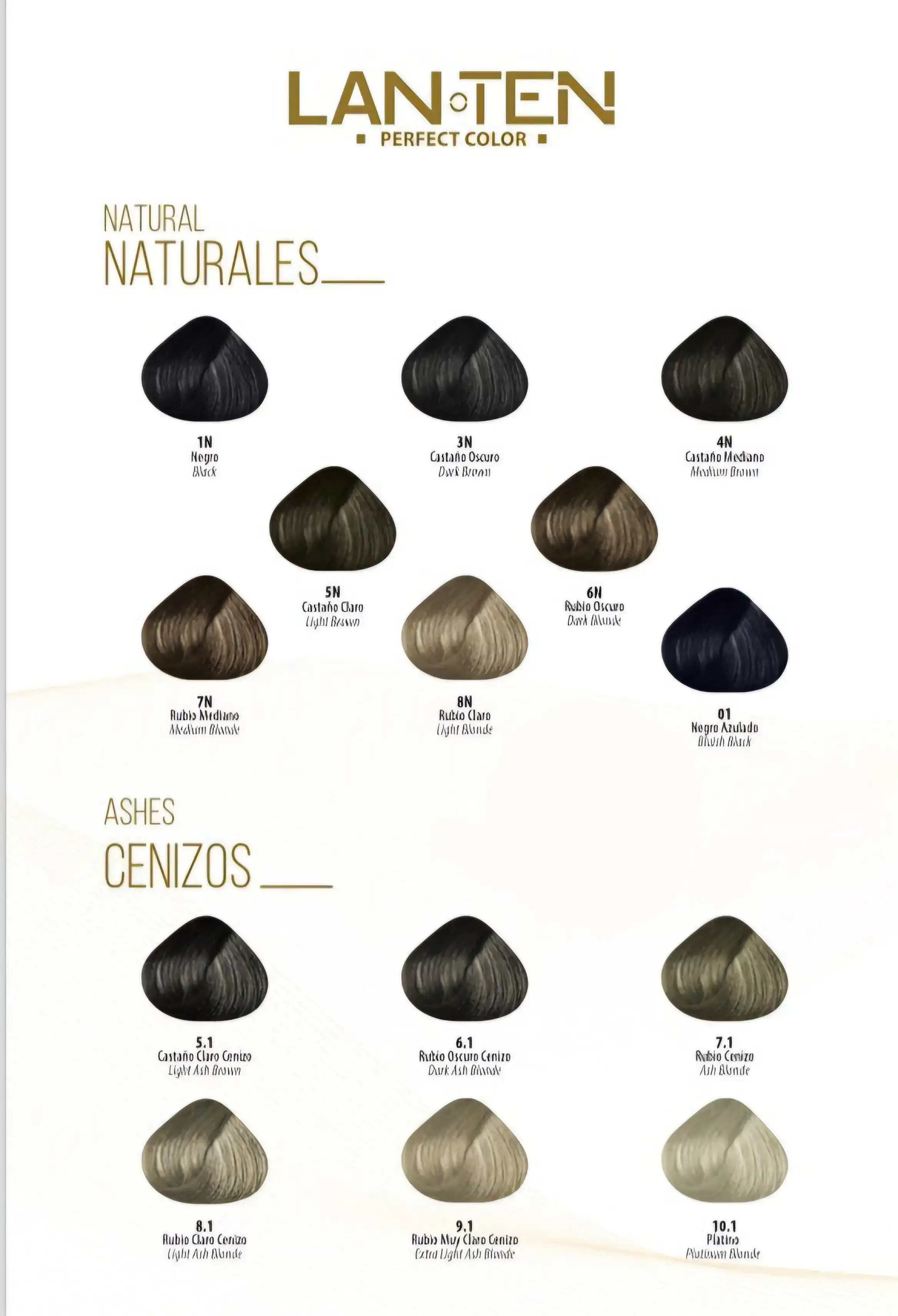 Tinte para Cabello Lan○Ten 2