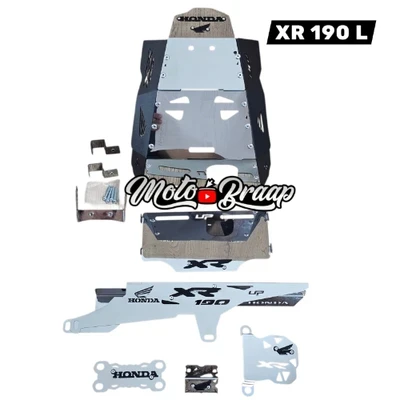 AC XR 190 L COMBO NAVIDEÑO ACERO INOXIDABLE x 6 UNIDADES ( P. freno delantero / Acutrax )( P. cadena / Pechera / P. placa / P. mordaza )
