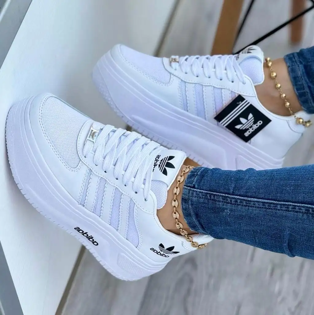 Tenis Adidas Diamond Blanco Dama 