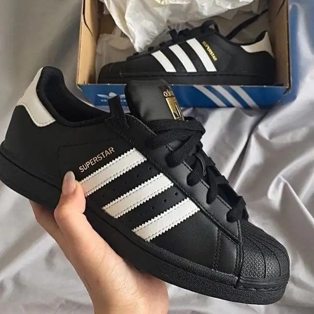 SUPERSTAR NEGRO BLANCO UNISEX  4