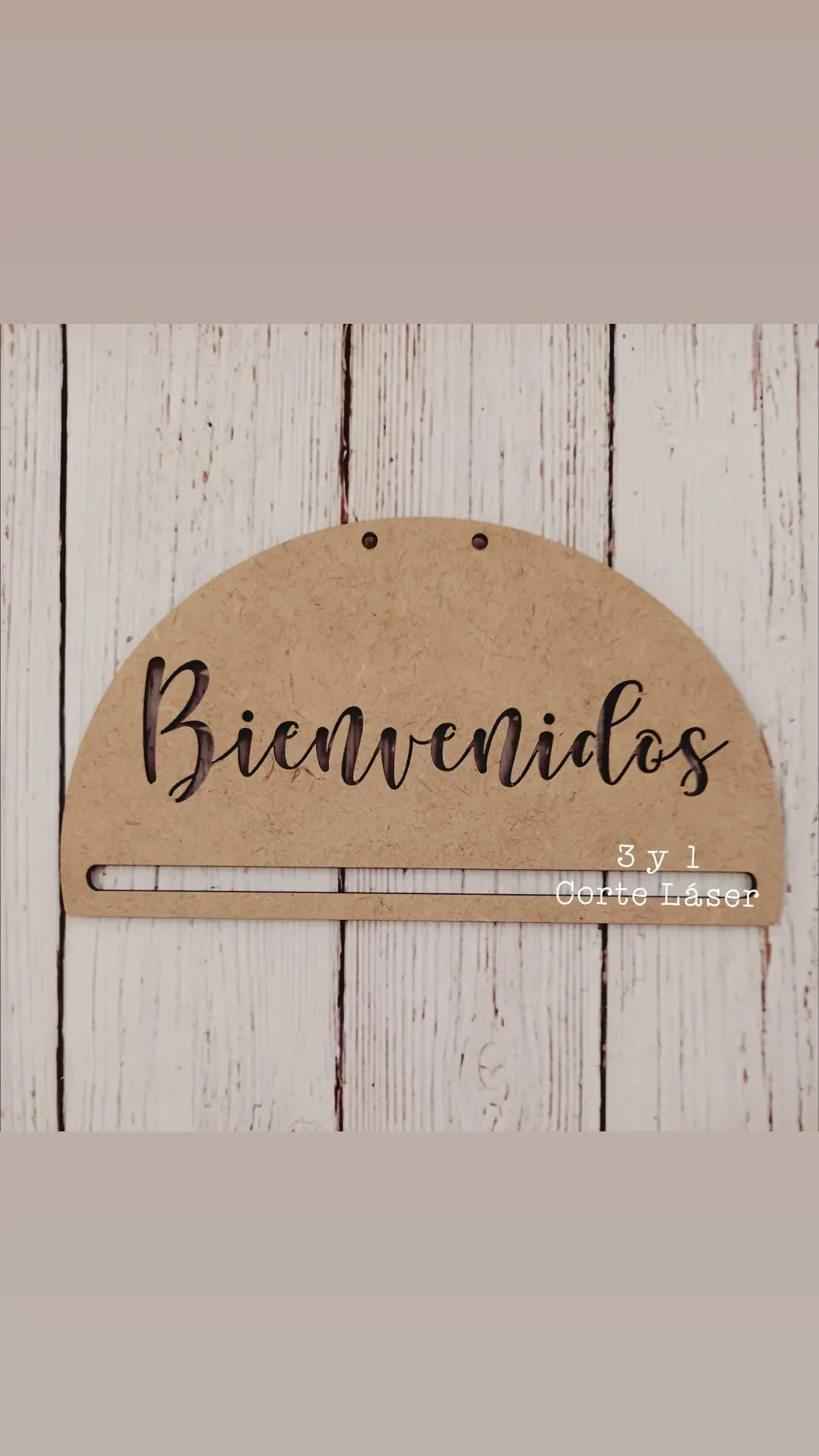 MEDIO CÍRCULO BIENVENIDOS