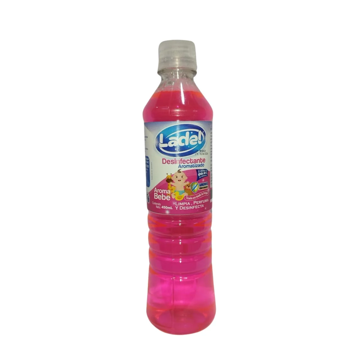 LADEL DESFINFECTANTE AROMATIZADO BEBE 450 ML