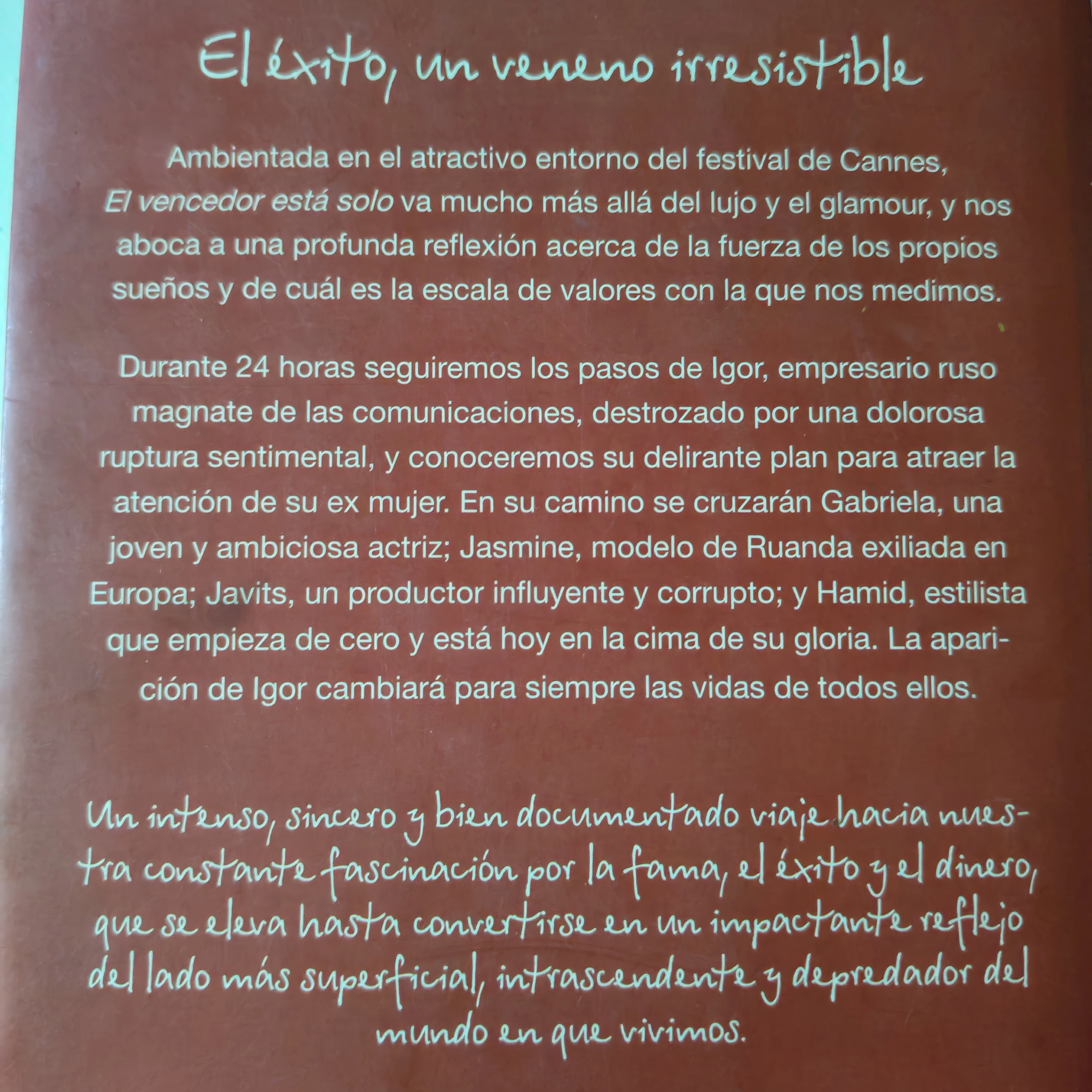 El vencedor está solo, Paulo Coelho, usado 2