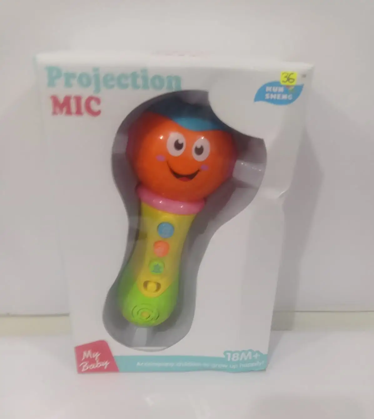 Micrófono musical para bebé 