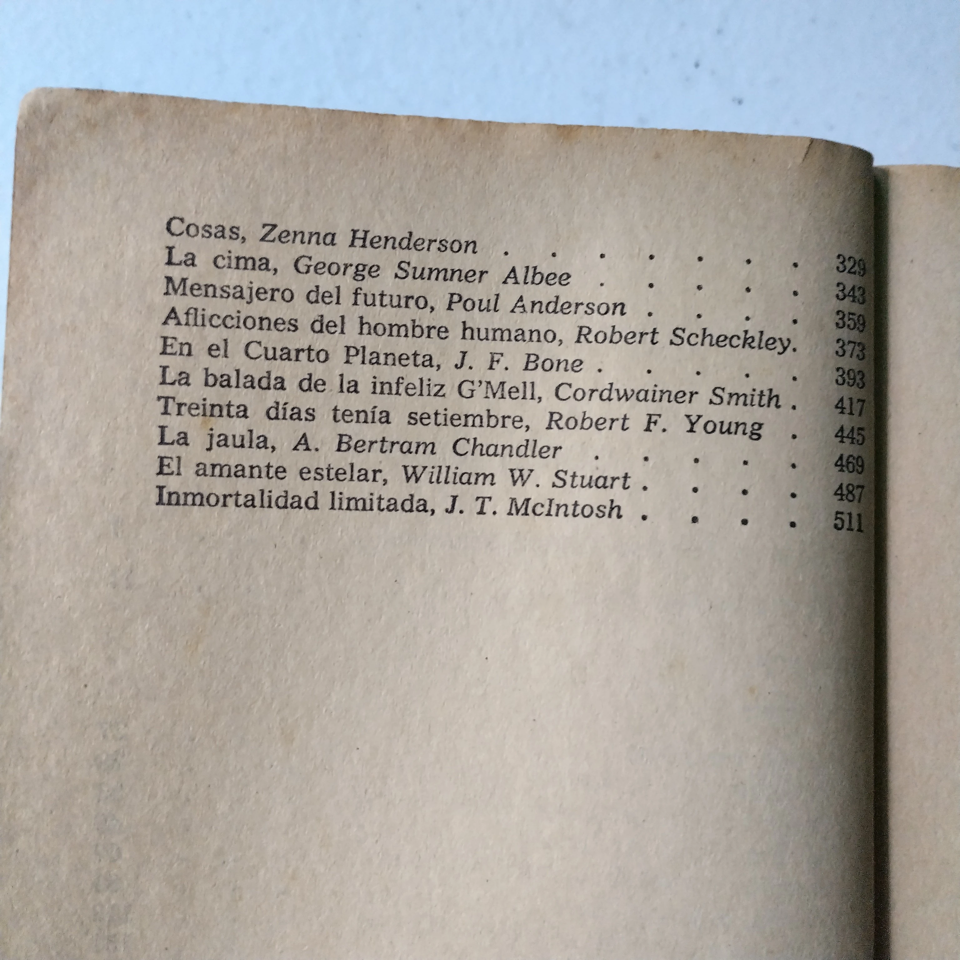 Los mejores relatos de ciencia ficción, usado 4