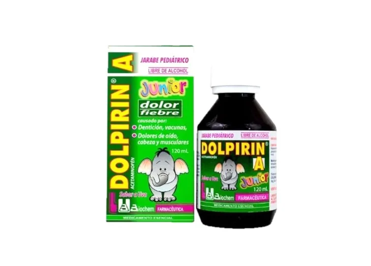 DOLPIRIN JBE 120 ML ACETAMINOFEN