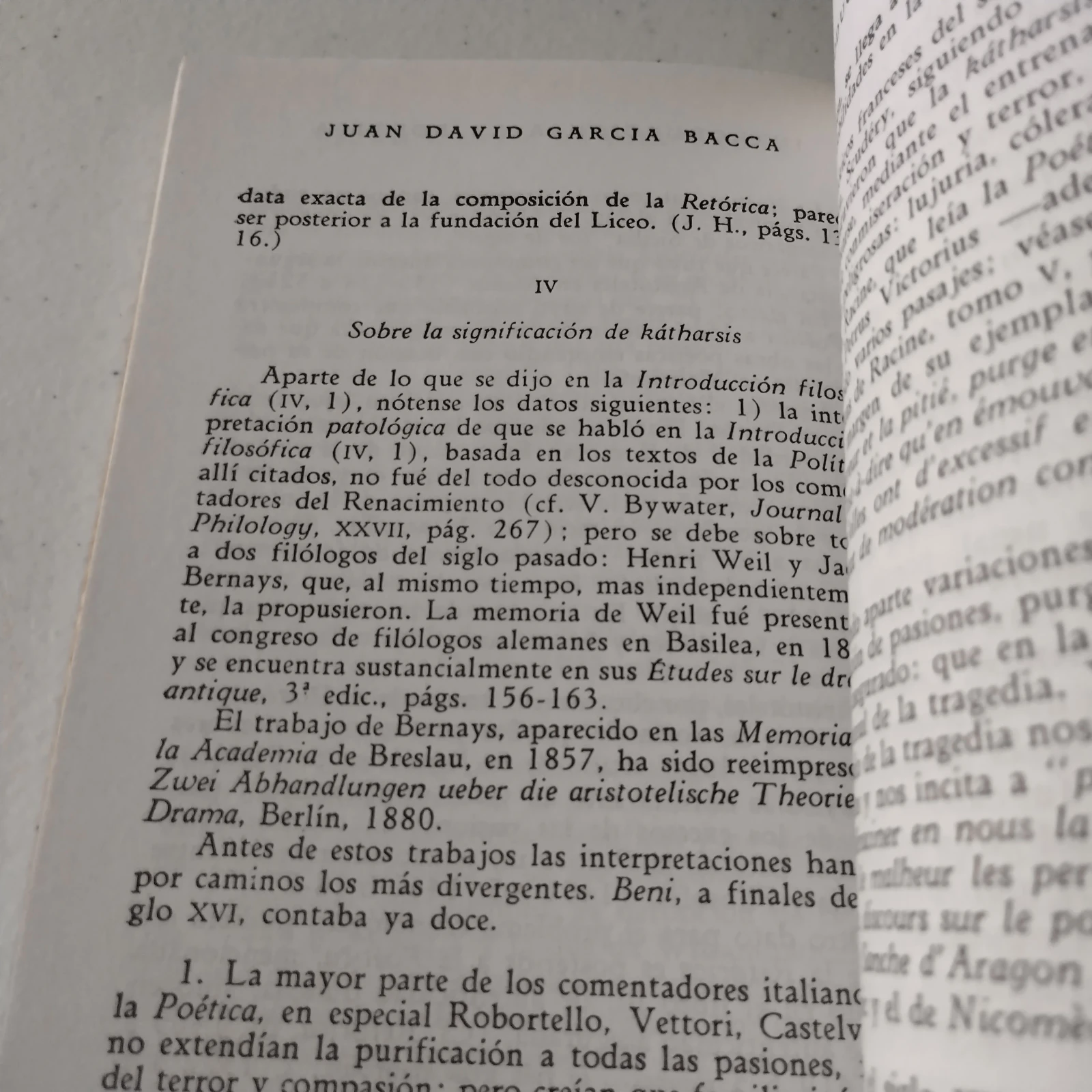 La poética, Aristóteles, usado  3