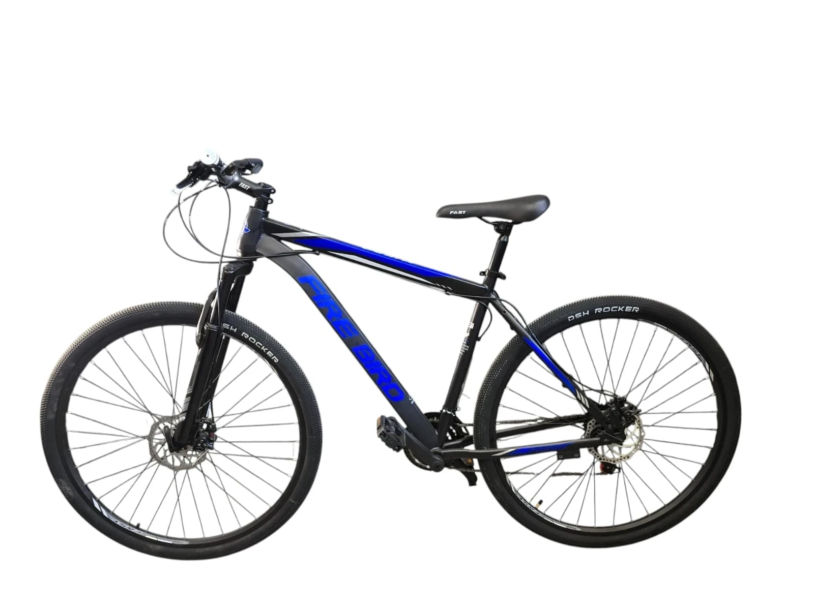 BICICLETA FIREBIRD TURBO ROD29 TALLE M COLOR NEGRO Y AZUL 21 VELOCIDADES