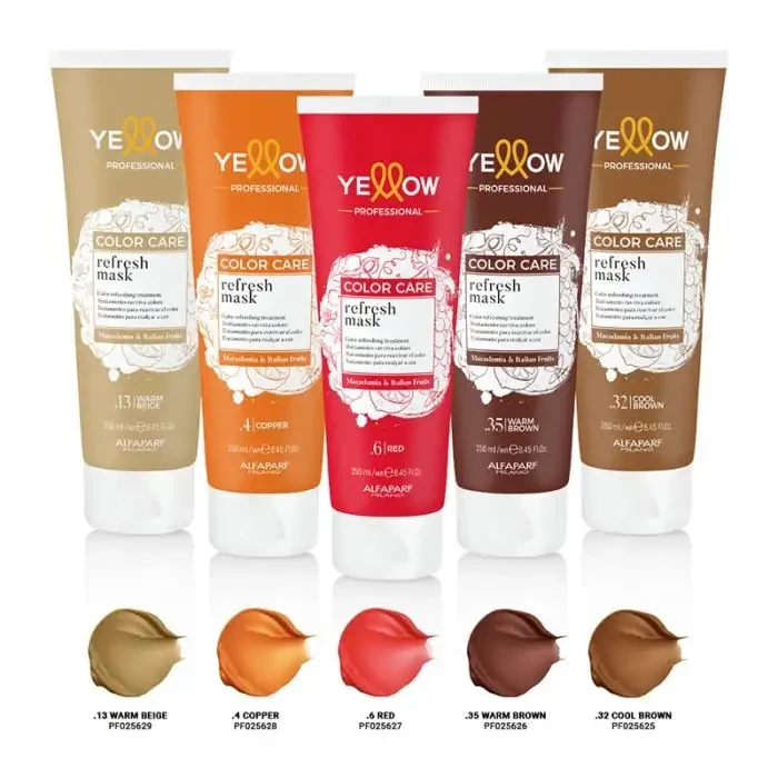 YELLOW MASCARILLA COLOR