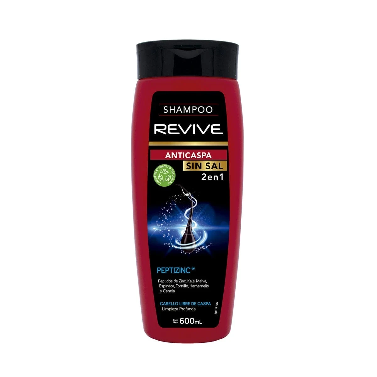 SHAMPOO ANTICASPA 600 ML 