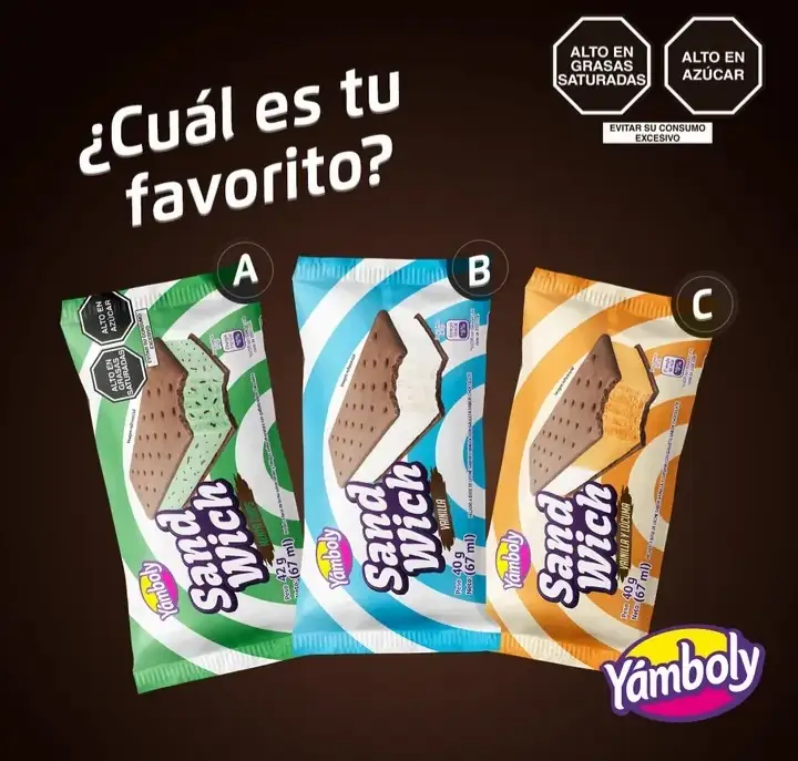Helado SandWich Vainilla