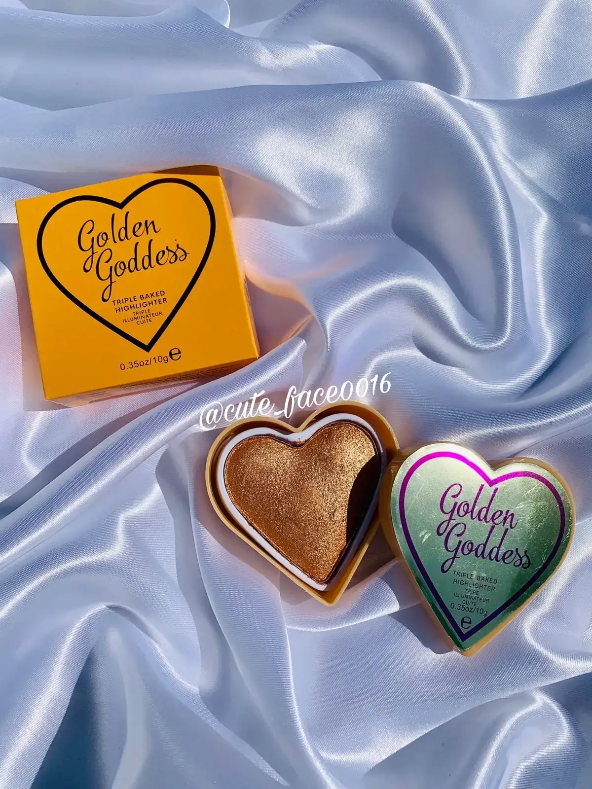 Highlight corazón (Golden Goddess) 