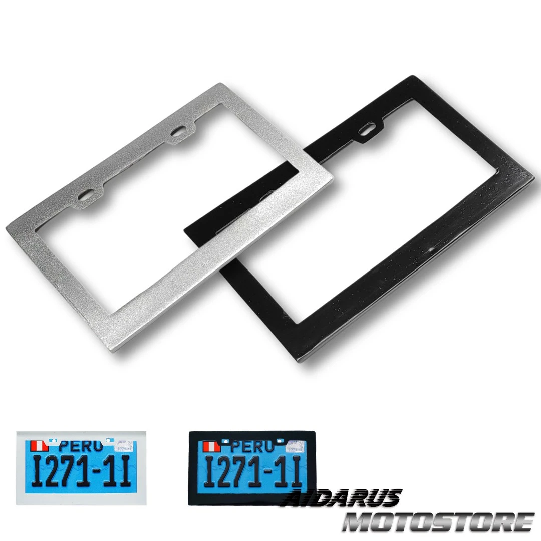 MARCO DE METAL PARA PLACA