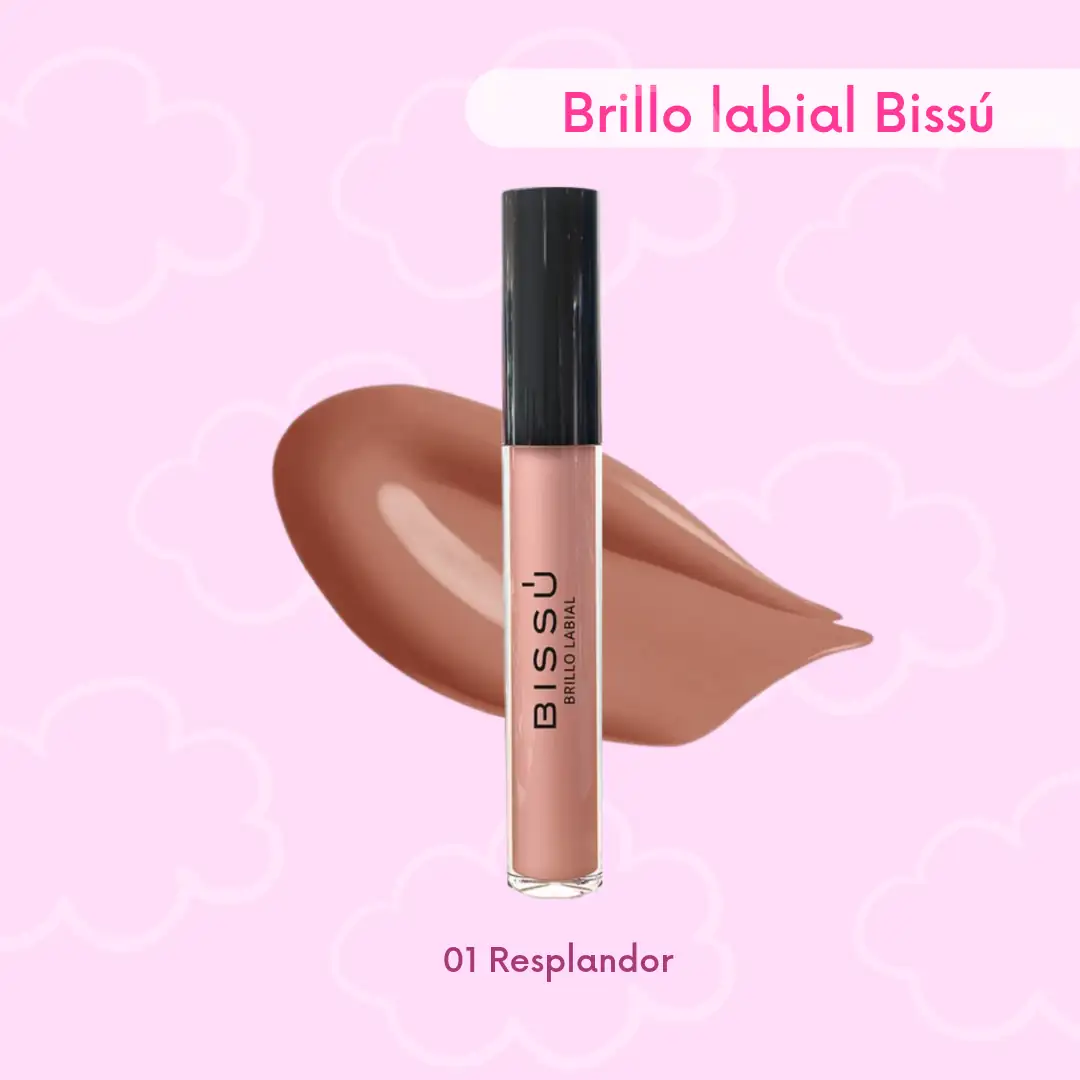 Brillo labial Bissú tono 01 Resplandor 