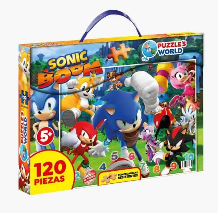 Puzzle World Sonic Boom 120Pz (MDF)