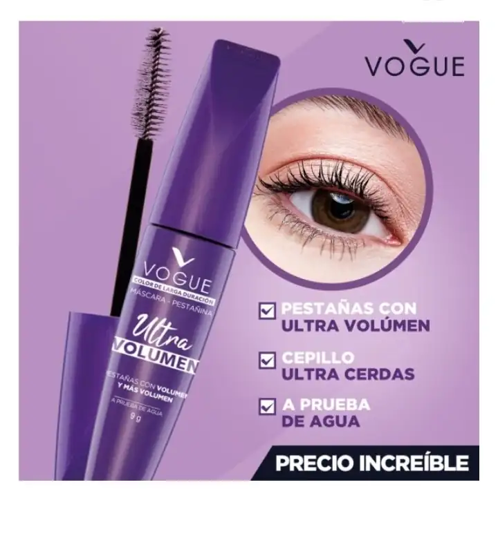 Máscara Ultra Volumen. Vogue 2