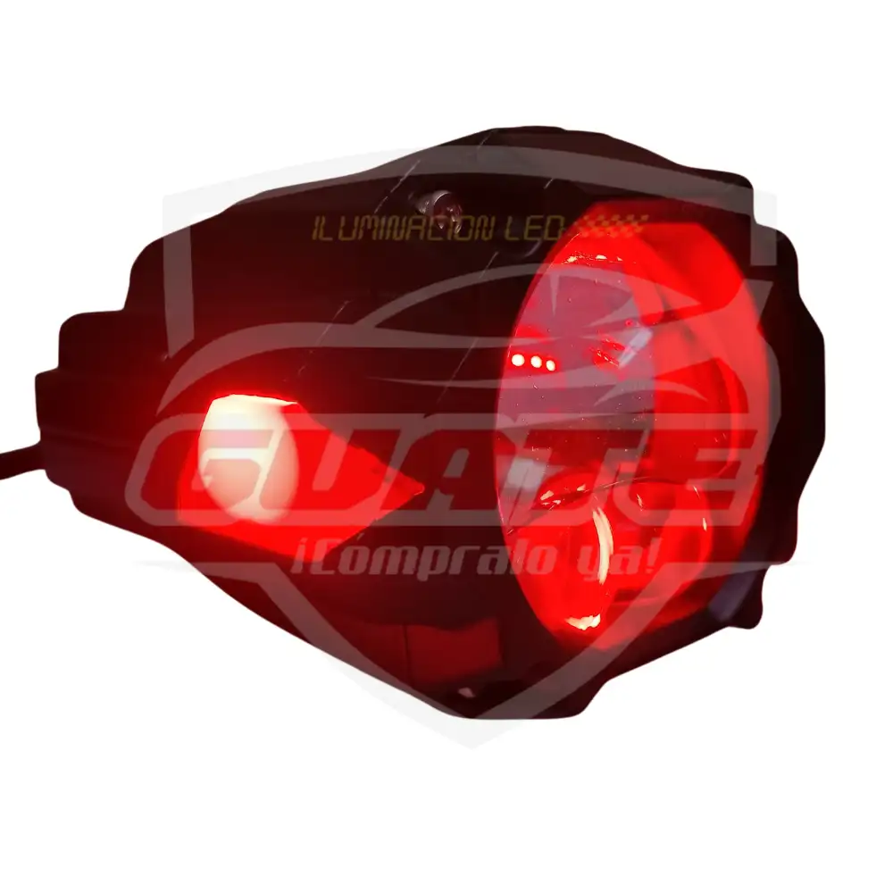 NEBLINERAS PROYECTOR SPOT DRL ROJO  3