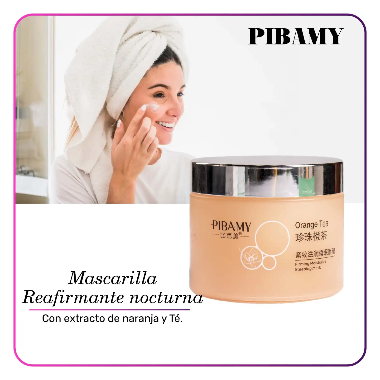 MASCARILLA REAFIRMANTE NOCTURNA PIBAMY