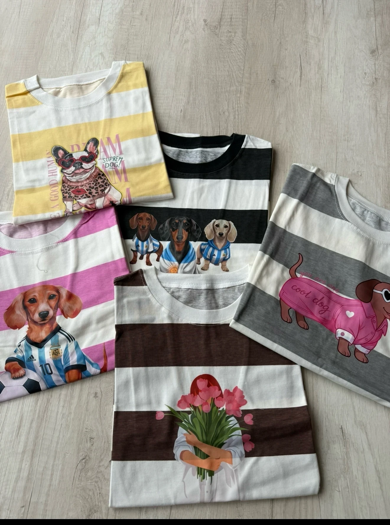 REMERAS A RAYAS 