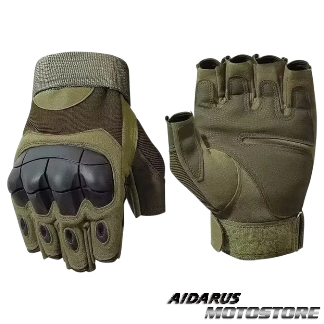 GUANTES TACTICOS CORTO SM VERDE