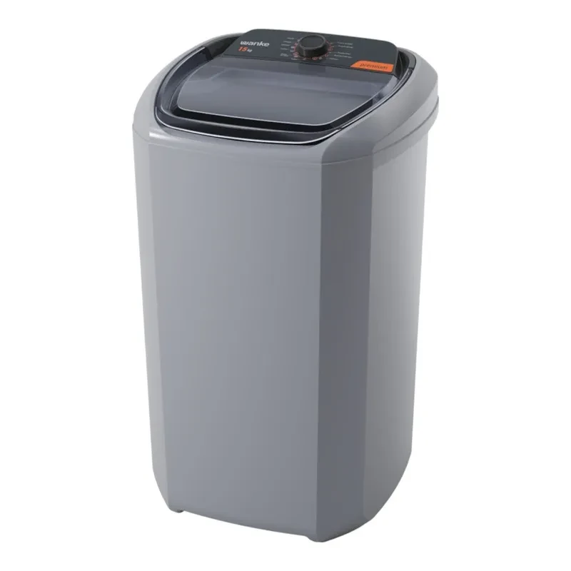 Lavarropas Semiaut. Premium 15 kg Wanke LWBE150T3EARS Gris