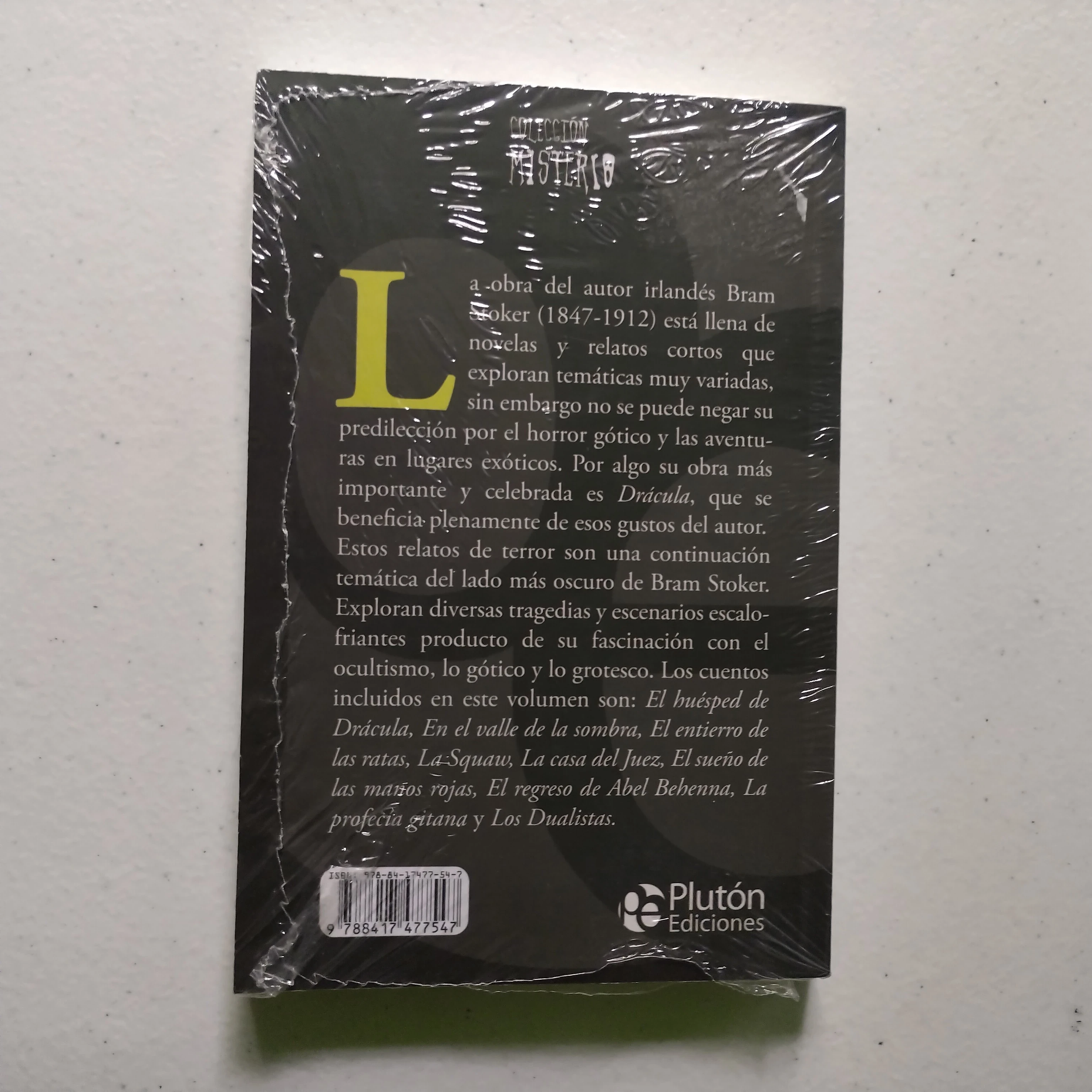 El huésped de Drácula, Bram Stoker, nuevo  2