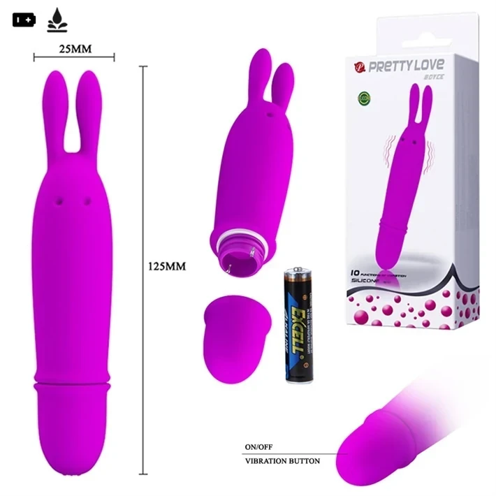 Estimulador clitorial con 10 modos de vibracion diferentes