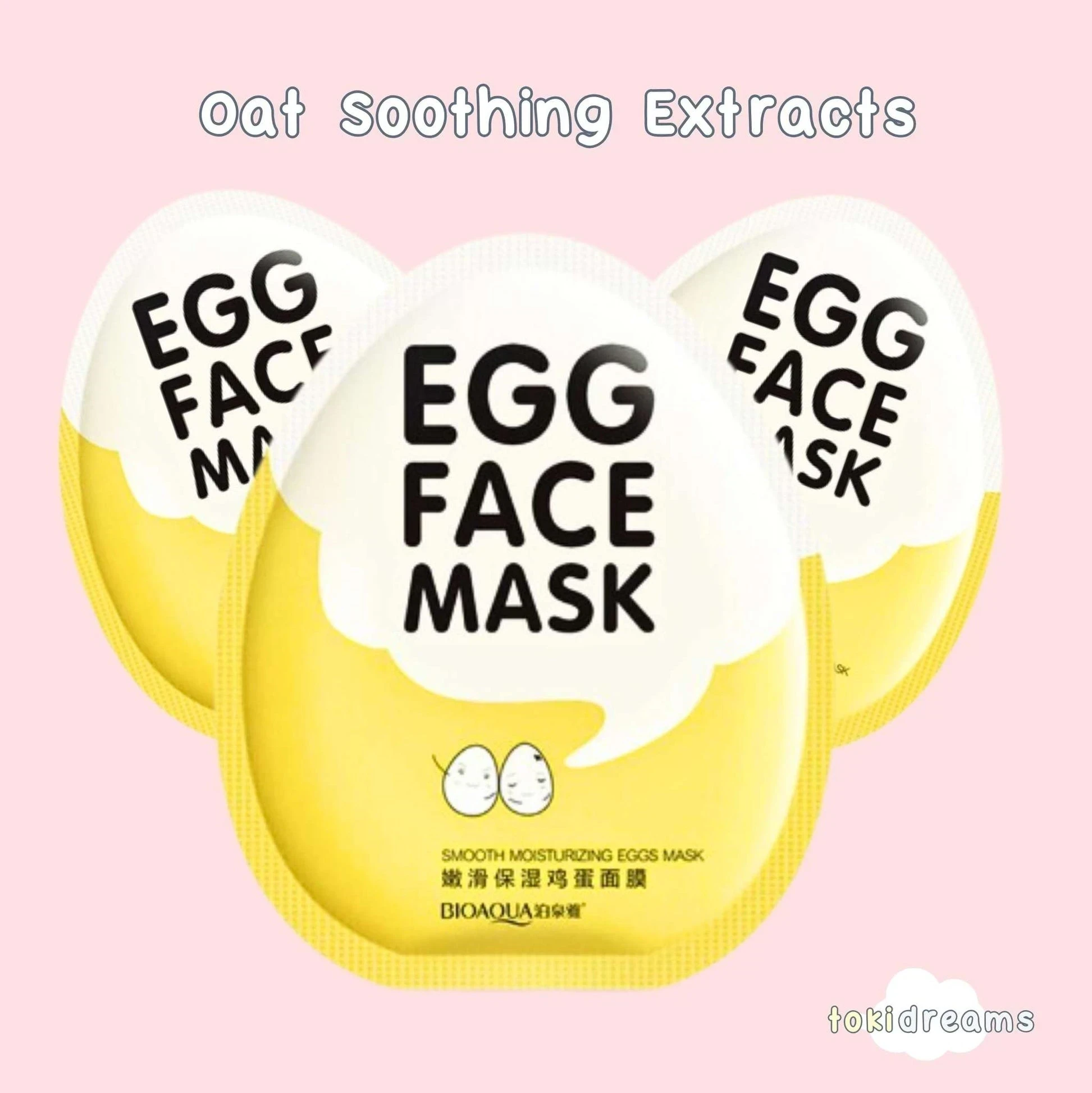 Mascarilla Facial Rejuvenecedora de Huevo – Bioaqua 🥚✨ ☺️🌸