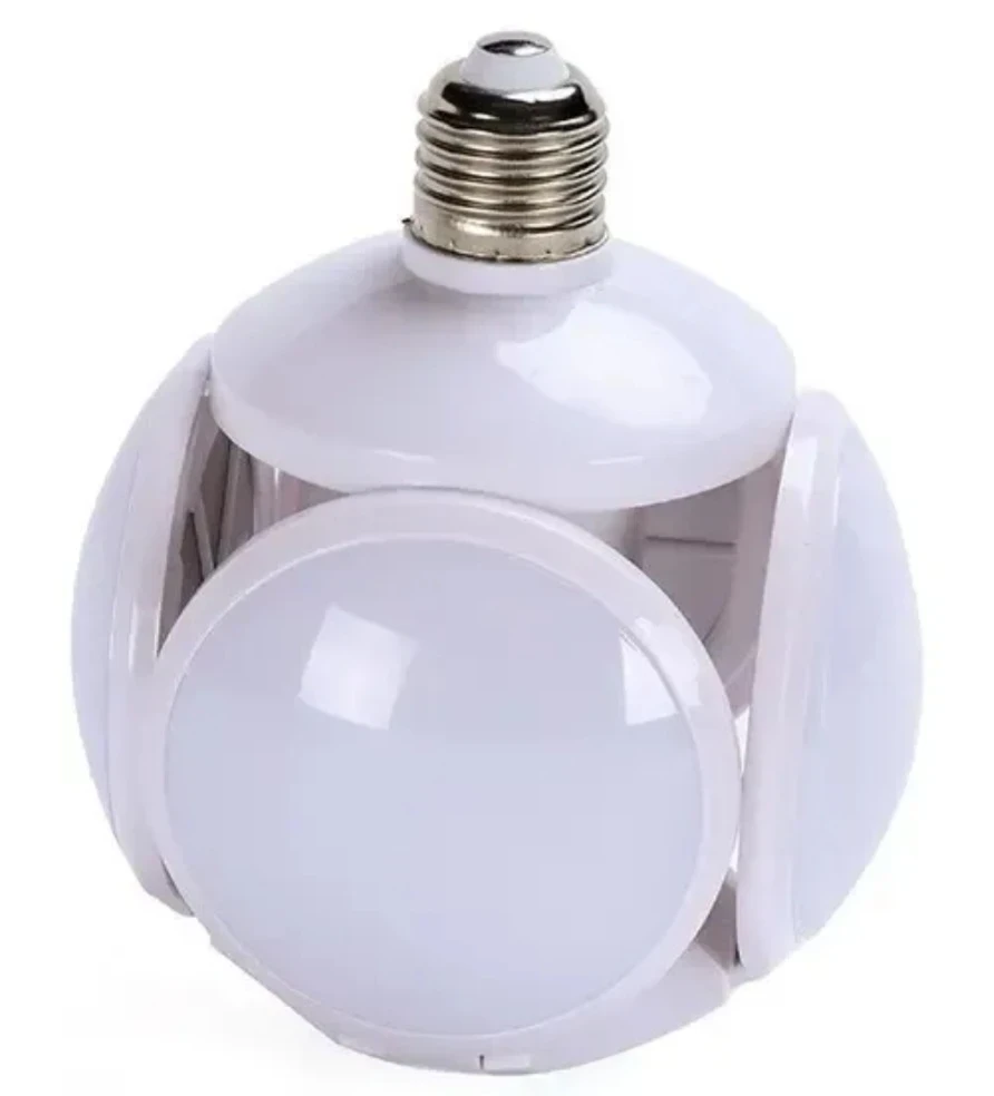 Ampolleta LED 40w Plegable Forma Globo con Luz Blanca