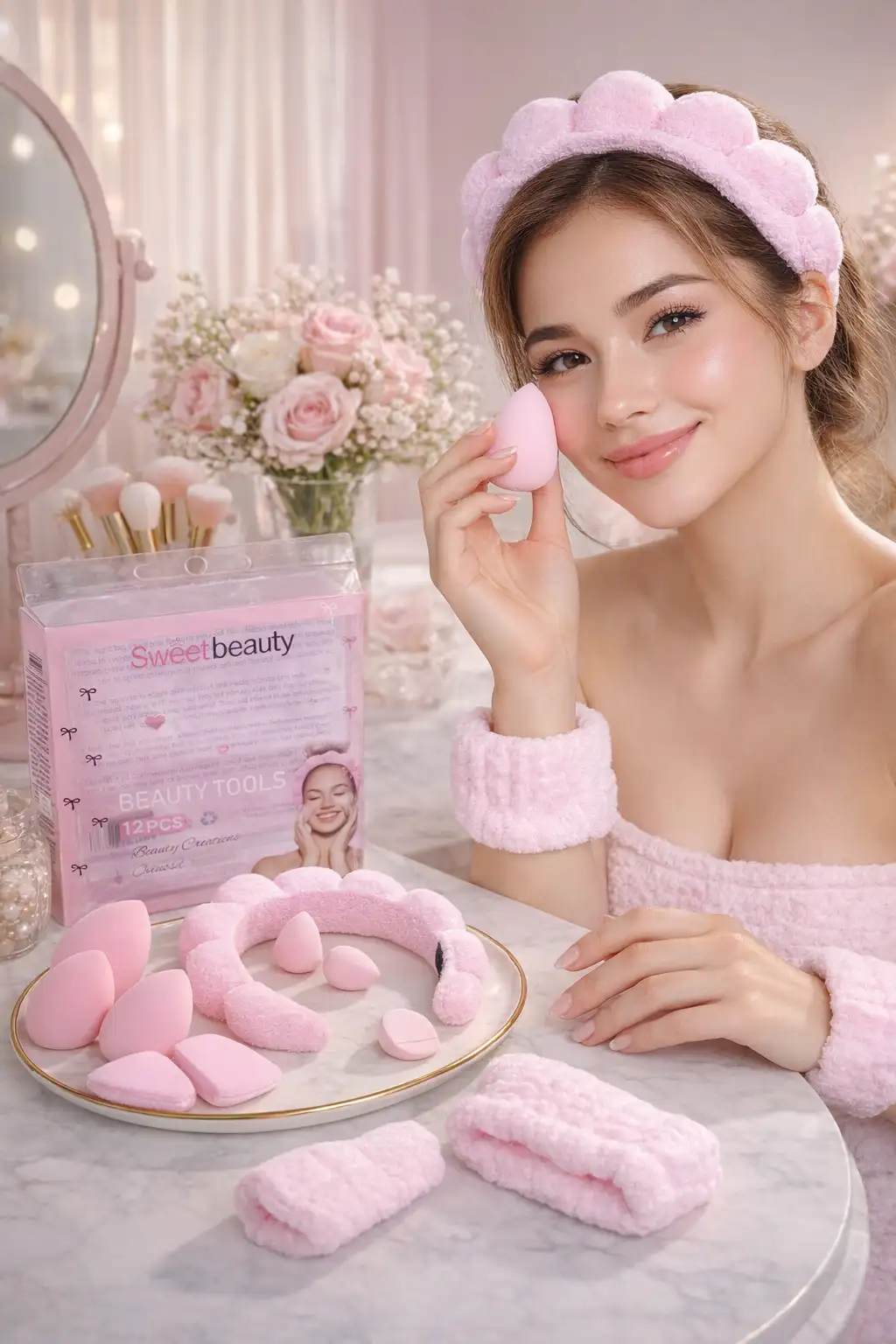 Set accesorios para maquillaje