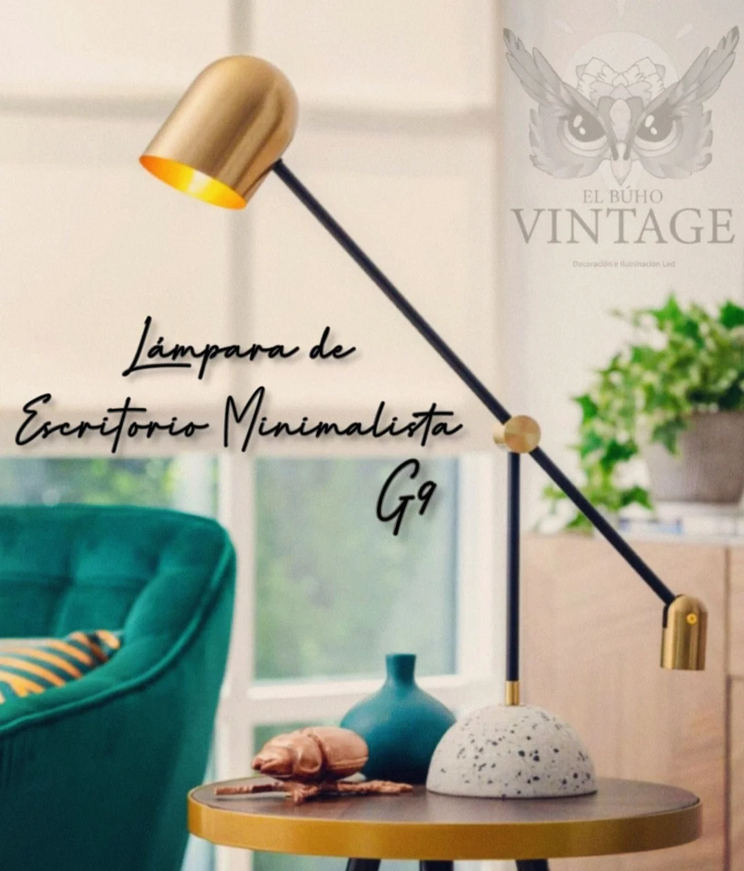 Lámpara de Escritorio Minimalista