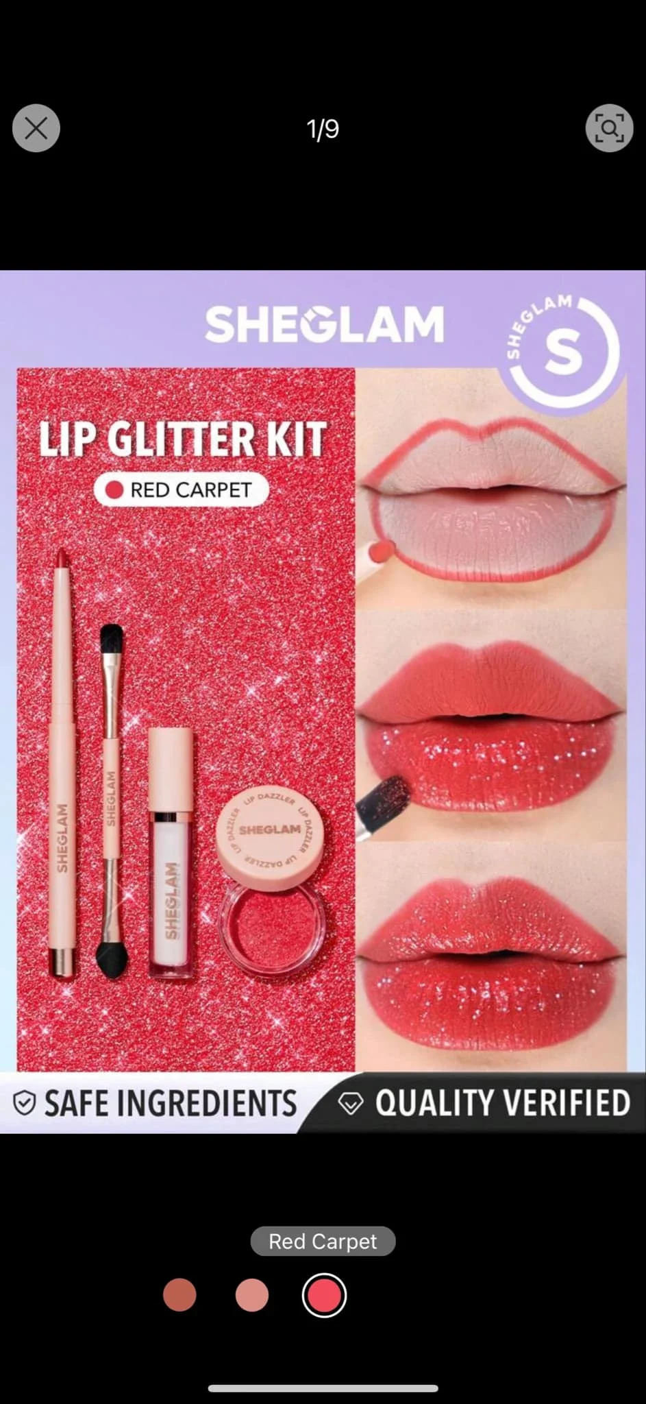 Kit de glitter sheglam 3
