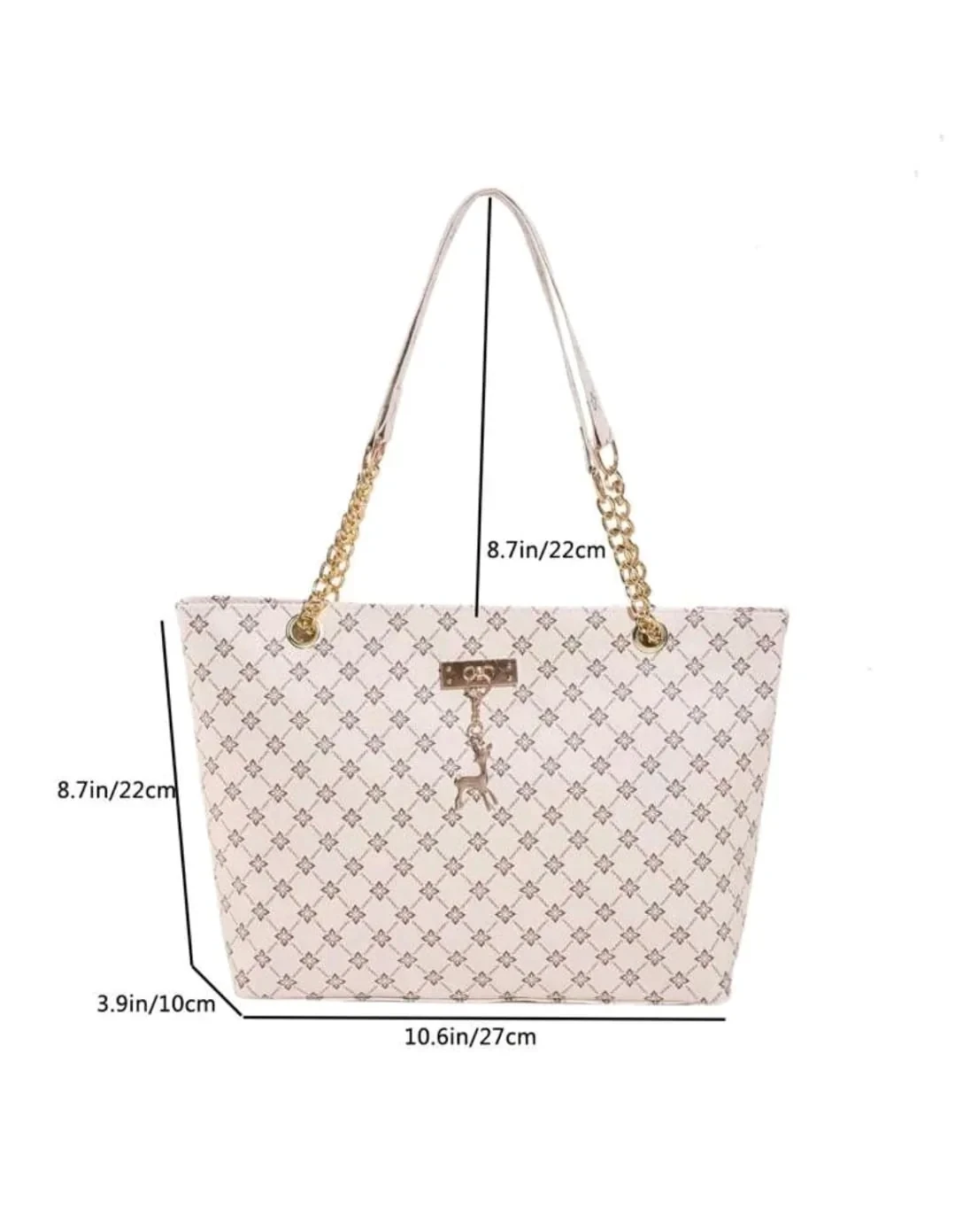 Cartera amplia beige  4