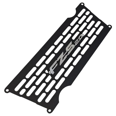  FZ 2.0 / FZ - S / P. Radiador acero negro logo 3d cromado ML