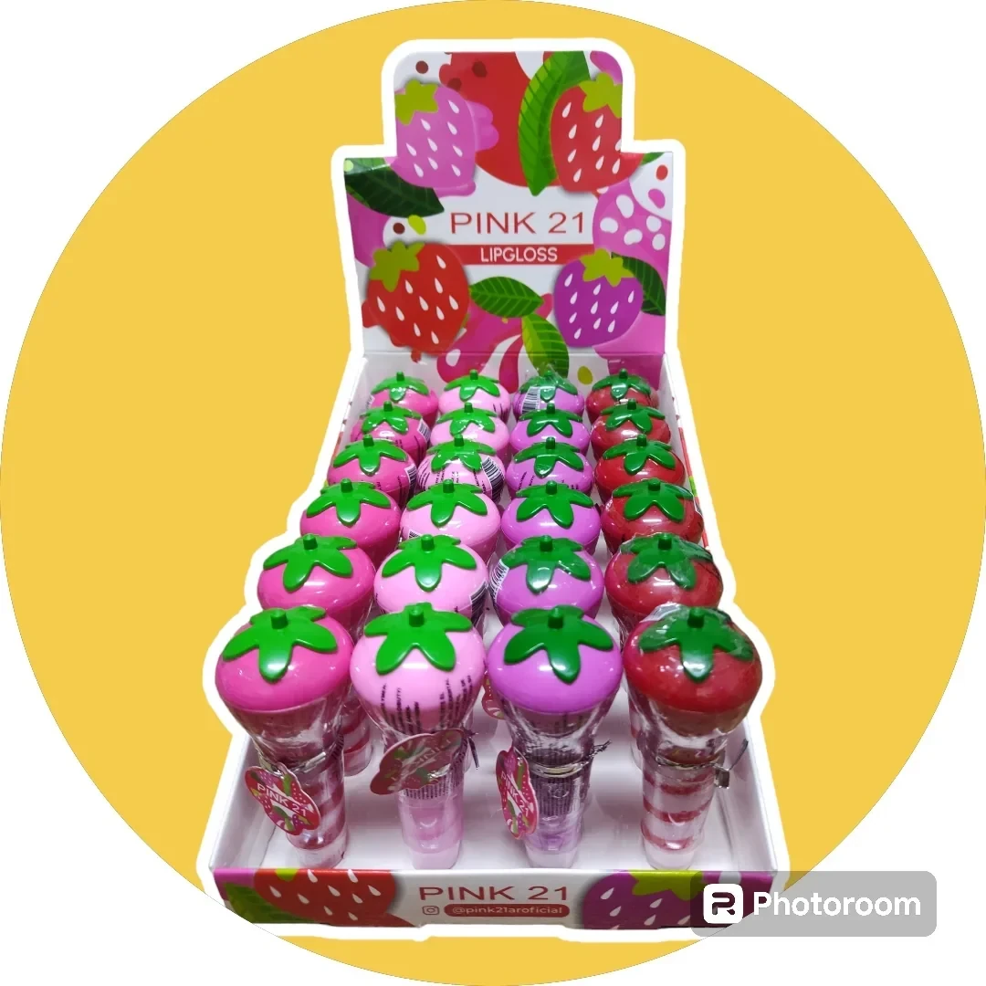 BRILLO LABIAL FRUTILLA CS4287 PINK21 