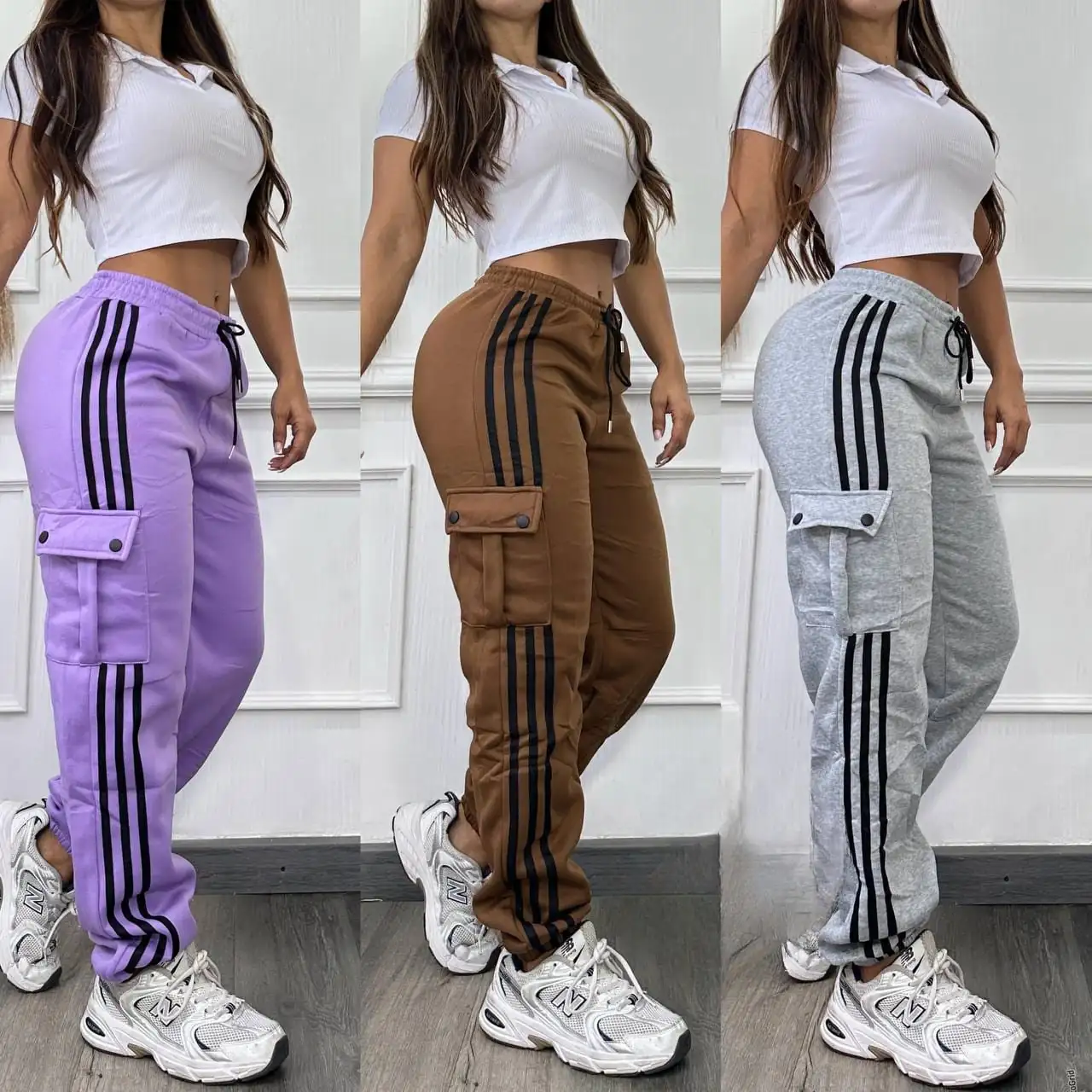 🤩😍Hermoso pantalón Cargo tipo jogger 🥰🌈 2