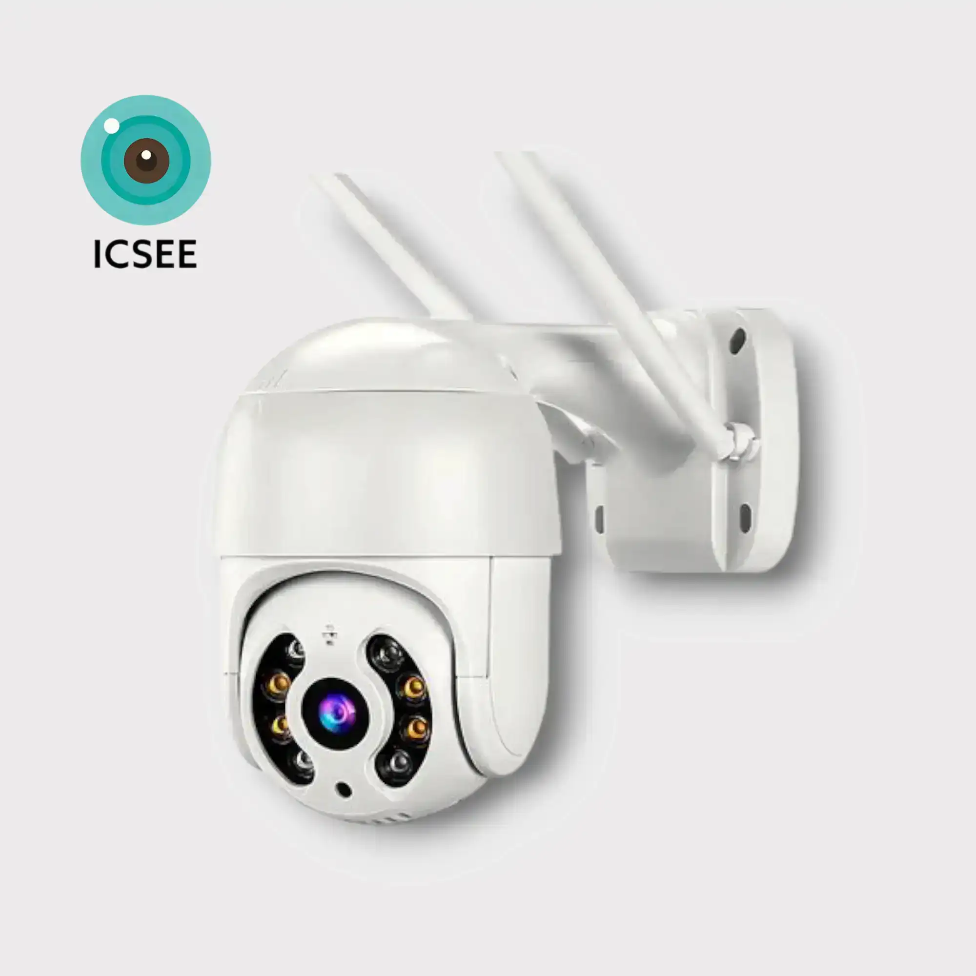 Cámara de Seguridad WiFi 4MP – Gira 360° | IP67 | 20 Metros