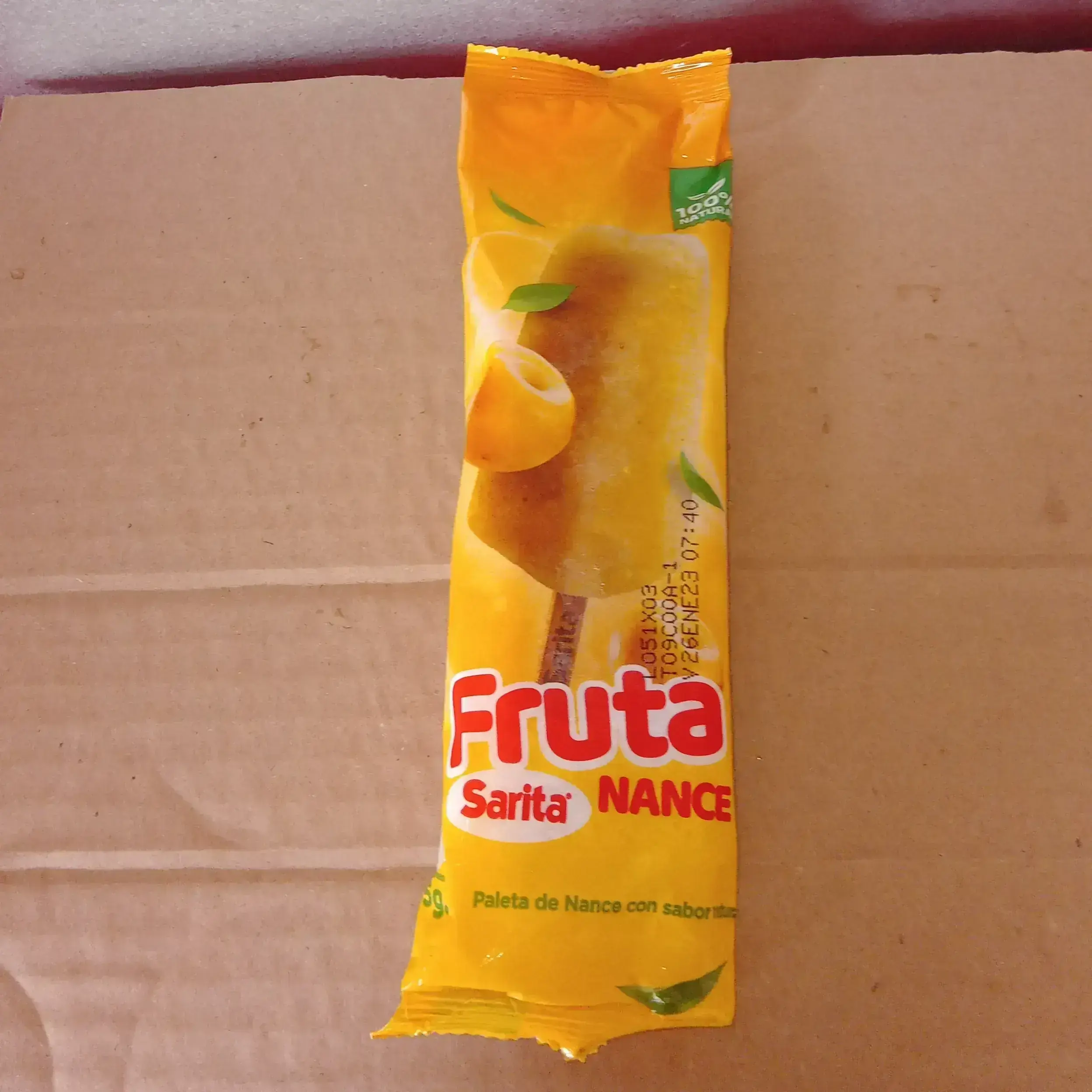 Paleta de nance  95 g