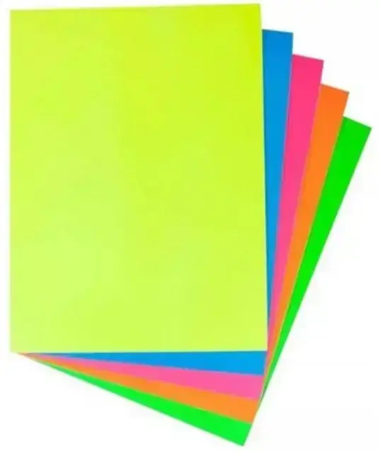 CARTULINA FLUORESCENTE